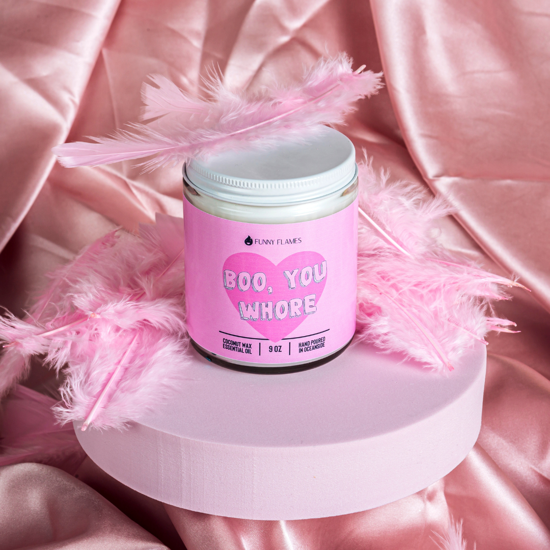 Boo, You Whore - 9 oz Funny