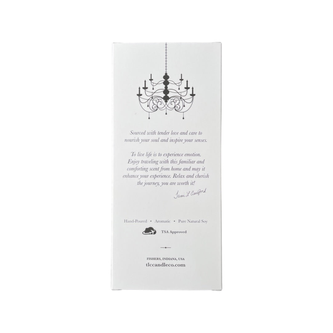 Travel Candle with Matches - White Tea
