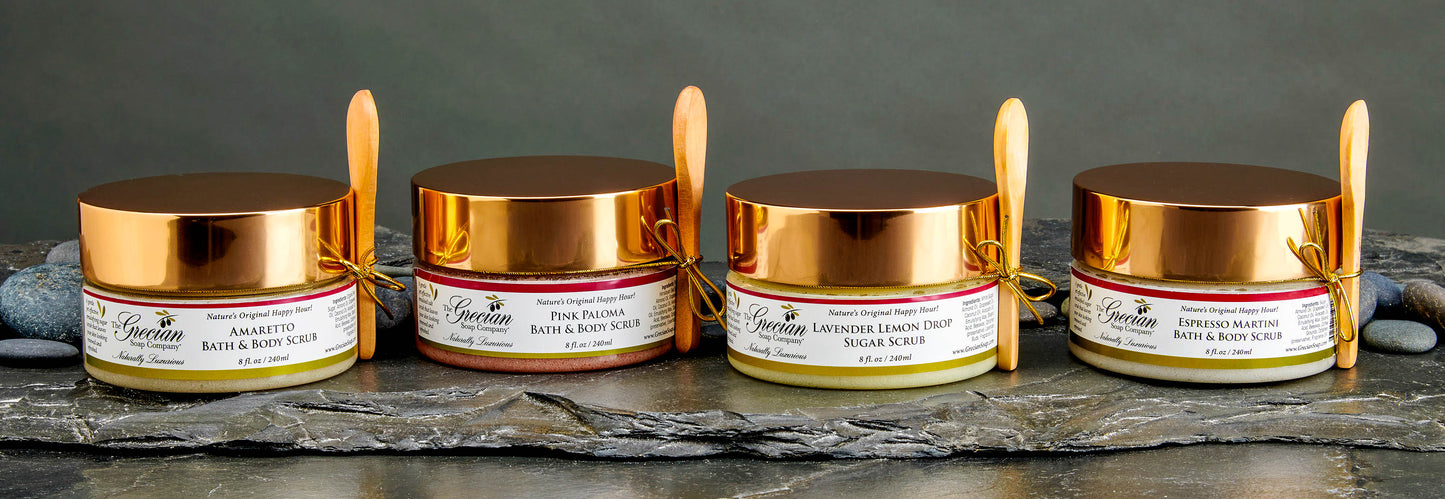 Emulsified Pink Paloma Salt Body Scrub-Pink Paloma